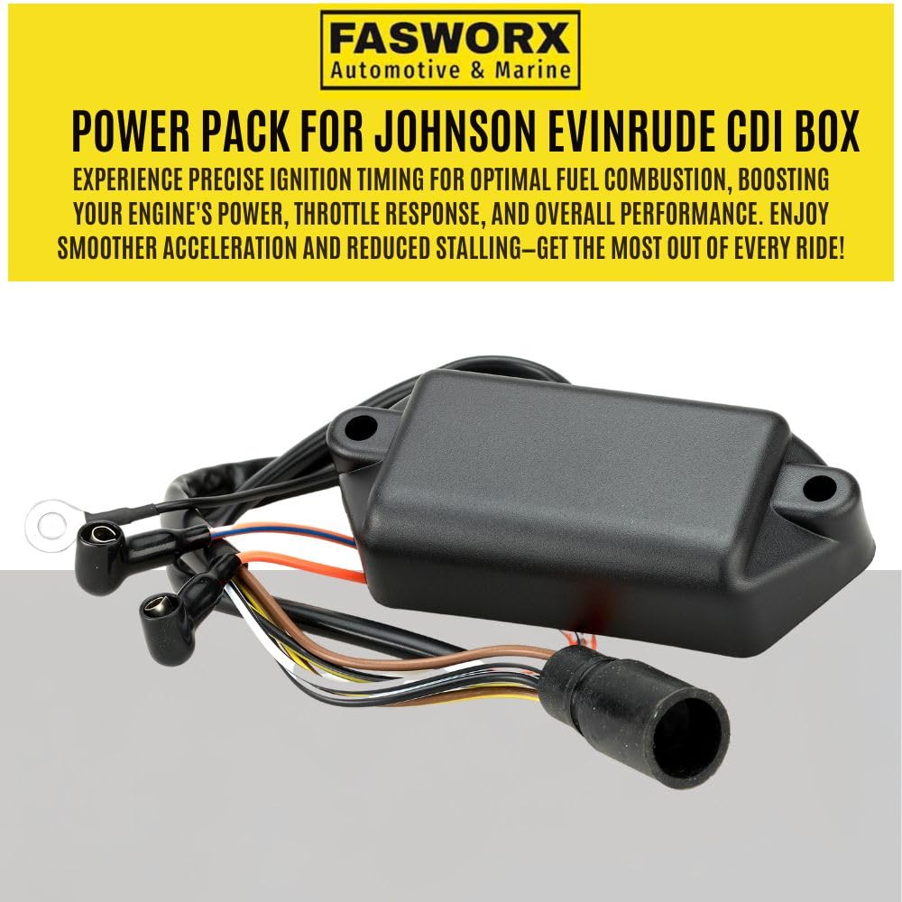 Amazon.com: FASWORX Power Pack for Johnson Evinrude CDI Box 4 4.5